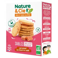 BIO-Kekse mit Karamellstückchen - 135g - Nature&Cie