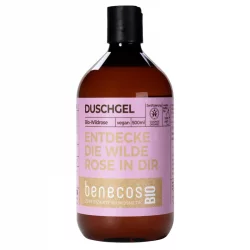 Gel douche BIO rose sauvage - 500ml - Benecos