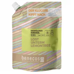 Nachfüllbeutel Duschgel Ingwer & Zitrone BIO - 1l - Benecos
