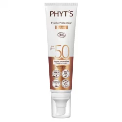 Fluide protecteur solaire visage & corps BIO IP 50 vitamine E - 100ml Phyt's