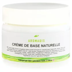 Crème de base naturelle - 50g - Aromadis