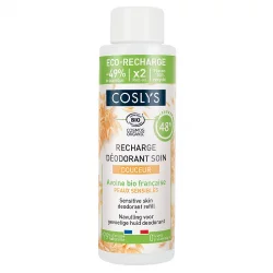 Recharge déodorant à bille soin douceur BIO avoine - 100ml - Coslys