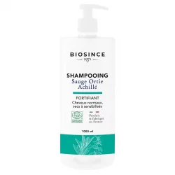 Kräftigendes BIO-Shampoo Salbei, Brennnessel & Schafgarbe - 1l - Biosince 1975