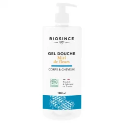 BIO-Duschgel für Körper & Haare Blütenhonig - 1l - Biosince 1975