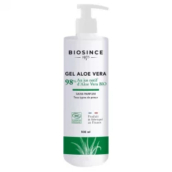 Gel aloe vera 98% BIO sans parfum - 500ml - Biosince 1975