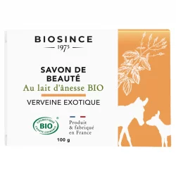 BIO-Beautyseife mit Eselsmilch exotische Verbene - 100g - Biosince 1975