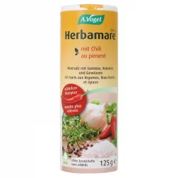 Sel marin aux légumes, fines herbes et épices BIO - Herbamare Spicy - 125g - A.Vogel