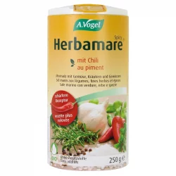 Sel marin aux légumes, fines herbes et épices BIO - Herbamare Spicy - 250g - A.Vogel