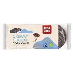 BIO-Maiswaffeln mit veganer Schokolade - 100g - Lima