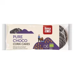 BIO-Maiswaffeln mit Zartbitterschokolade - 100g - Lima