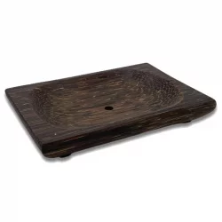 Porte-savon maxi en bois de Kithul - 1 pièce - Fair Zone