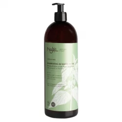 BIO-Shampoo 2in1 für fettendes Haar Aleppo Seife & Brennessel - 1l - Najel