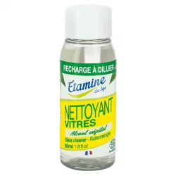 Recharge à diluer Nettoyant vitres sans traces écologique sans parfum - 50ml - Etamine du Lys