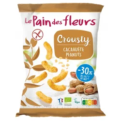 Crousty cacahuète BIO - 75g - Le pain des fleurs