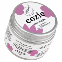 Crème légère BIO lin & prune - 30ml - CoZie