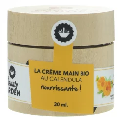 Crème mains BIO calendula - 30ml - Beauty Garden