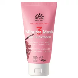 3 Minuten strahlende BIO-Gesichtsmaske Sanddorn - 75ml - Urtekram