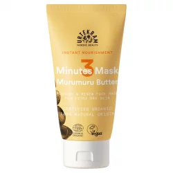 Masque visage nourrissant 3 minutes BIO beurre de murumuru - 75ml - Urtekram