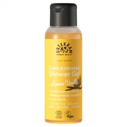 Konzentriertes BIO-Duschgel Zitrone & Vanille - 100ml - Urtekram