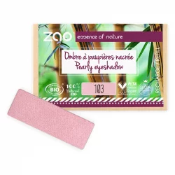 Lidschatten perlmutt Altrosa N°103 BIO (Nachfüller) - 1,3g - Zao
