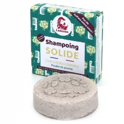 Festes Shampoo für empfindliche Kopfhaut Pfingstrosenpulver - 70ml - Lamazuna