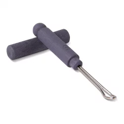 Cure-oreille escurette mauve en bois - Anaé