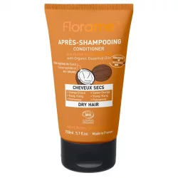Après-shampooing cheveux secs BIO orange & palmarosa - 150ml - Florame
