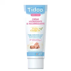 Crème hydratante & nourrissante bébé BIO fleur d'oranger - 100ml - Tidoo Care