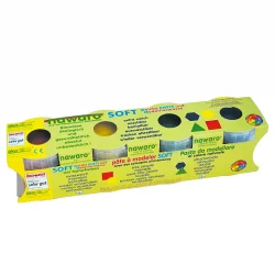 Bunte Knete 4 Farben Nawaro - 150g - ÖkoNorm