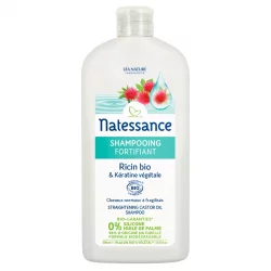 Shampooing fortifiant BIO ricin & kératine végétale - 500ml - Natessance