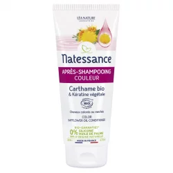 Après-shampooing couleur BIO carthame & kératine végétale - 200ml - Natessance