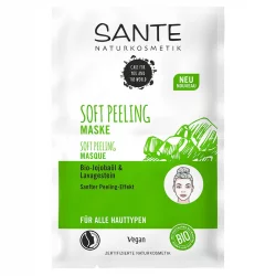 Masque peeling doux BIO jojoba & pierre de lave - 2x4ml - Sante