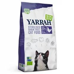 Sterilisiertes BIO-Katzenfutter trocken Poulet & Fisch 700g Yarrah