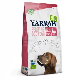 Croquettes poulet & riz pour chien sensitive BIO - 10kg - Yarrah