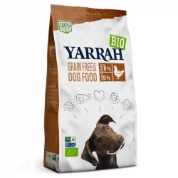Croquettes poulet sans céréales pour chien BIO - 10kg - Yarrah