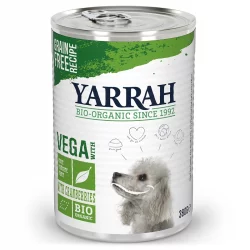 BIO-Bröckchen Vegetarisch & Vegan ﻿mit Cranberries ohne Getreide für Hund﻿﻿e - 380g - Yarrah