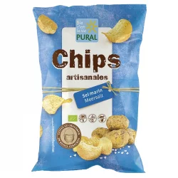 BIO-Chips Kartoffel mit Meersalz - 120g - Pural