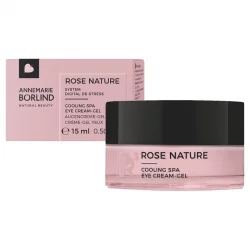 Crème-gel givrée contour des yeux rose & pivoine - 15ml - Annemarie Börlind