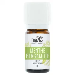 Huile essentielle BIO Menthe bergamote - 10ml - Nabio