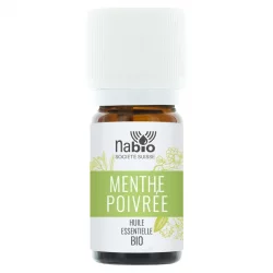 Huile essentielle BIO Menthe poivrée - 10ml - Nabio