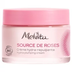 Crème hydra-repulpante BIO rose sauvage - 50ml - Melvita