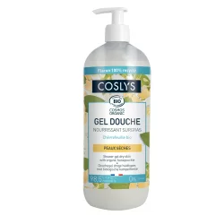 Gel douche nourrissant surgras BIO chèvrefeuille - 1l - Coslys