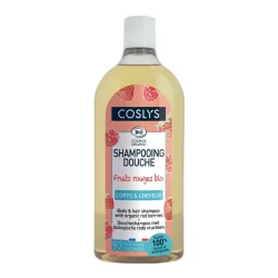 Shampooing douche BIO fruits rouges - 750ml - Coslys