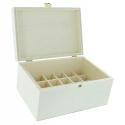 Coffret en bois pour 24 huiles essentielles - 1 pièce - Nabio