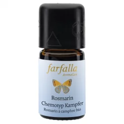 Huile essentielle Romarin à camphre BIO - 5ml - Farfalla