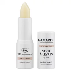 Stick à lèvres BIO argan & beurre de karité - 3,8g - Gamarde