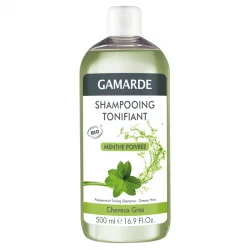 Shampooing tonifiant BIO menthe poivrée & eau thermale - 500ml - Gamarde