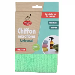 Chiffon vert en microfibres universel - La droguerie écologique