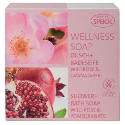 Wellness natürliche Seife Wildrose & Granatapfel - 200g - Speick