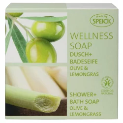 Wellness natürliche Seife Olive & Lemongras - 200g - Speick